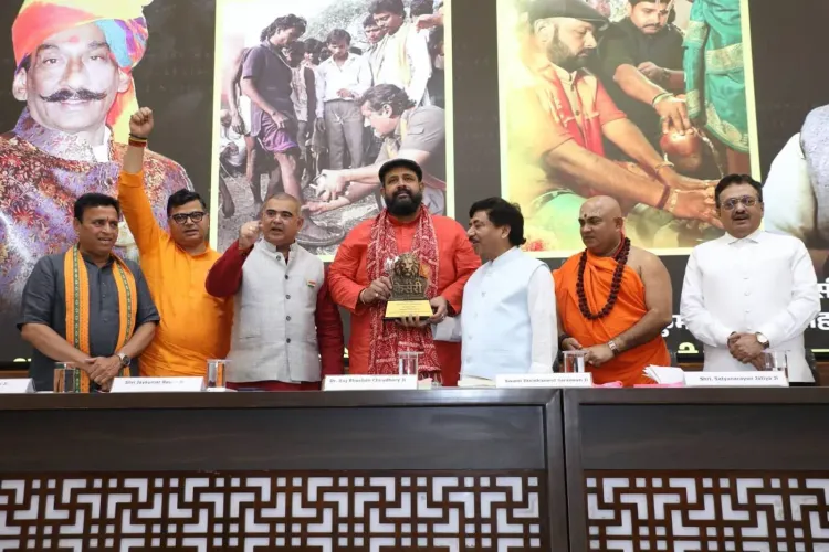 CM Sai Congratulates Prabal Judev on Hindu Kesari Award