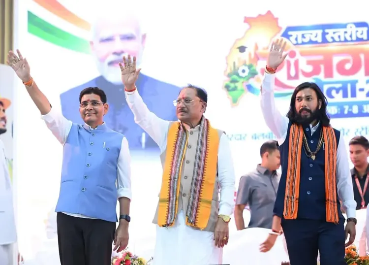 CM Sai Hands Out Offer Letters at Raipur Job Fair