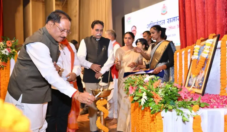 CM Sai Honours Police, Innovators at Raipur Cyber-Safety Conclave