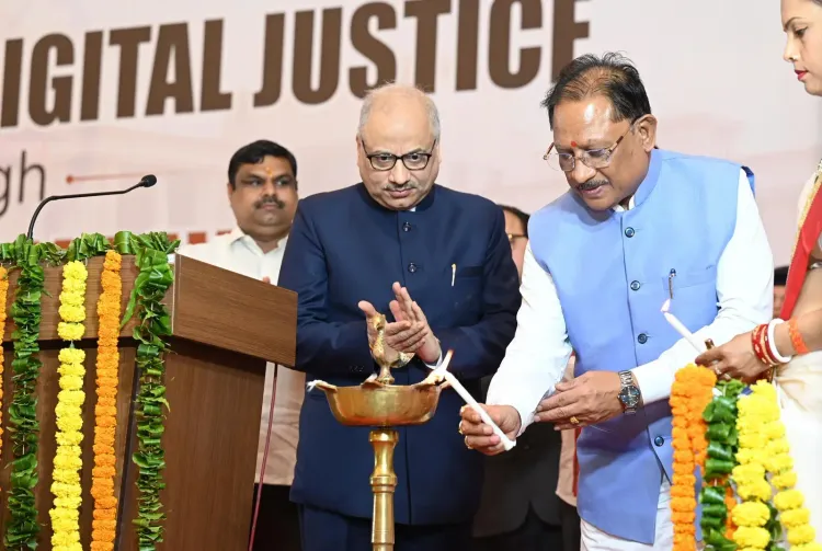 CM Sai joins digital justice workshop in Raipur