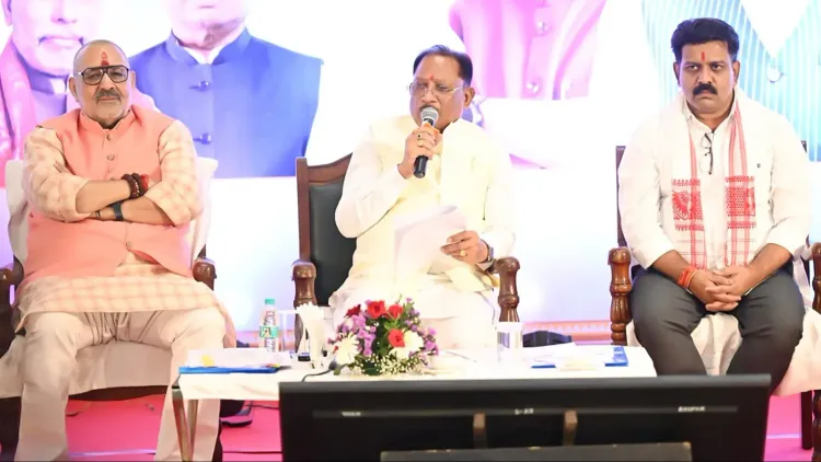 CM Sai joins Giriraj Singh at Raipur event marking Modi's 12 years