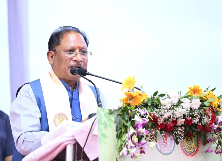 CM Sai joins Olympic Day event in Nava Raipur, 2036 saplings planted