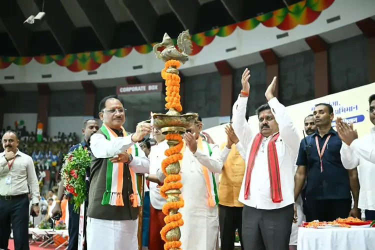 CM Sai Joins Raipur Tiranga Yatra Ahead of Independence Day