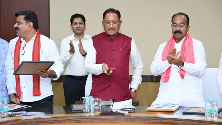 CM Sai Launches CM Helpline-1076 in Chhattisgarh