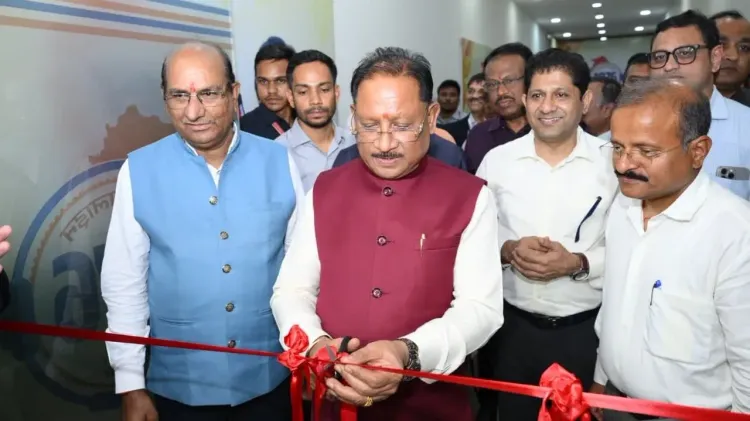 CM Sai Launches CM Helpline 1076 in Nava Raipur