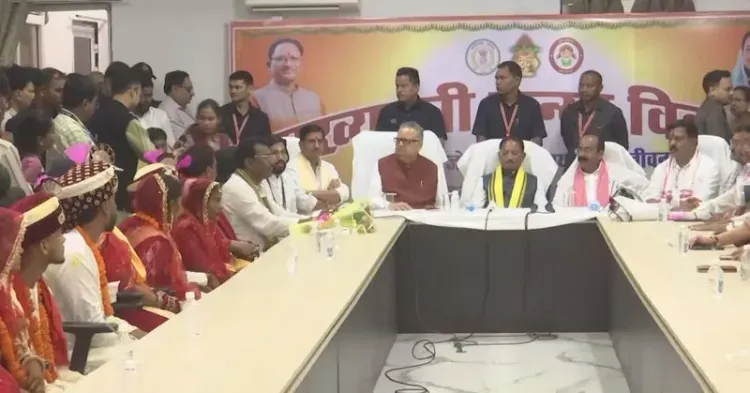 CM Sai launches Kanya Vivah programme, development works in Chhattisgarh