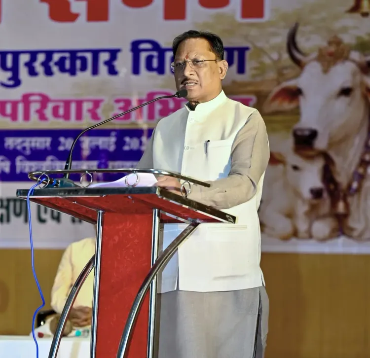 CM Sai Launches 'Mera Parivar Gauvrati Parivar' Campaign in Raipur