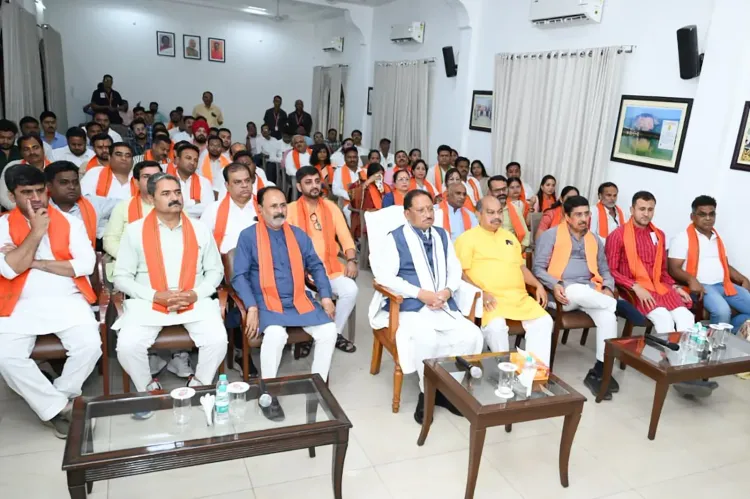 CM Sai listens to Mann Ki Baat episode 134 in Raipur
