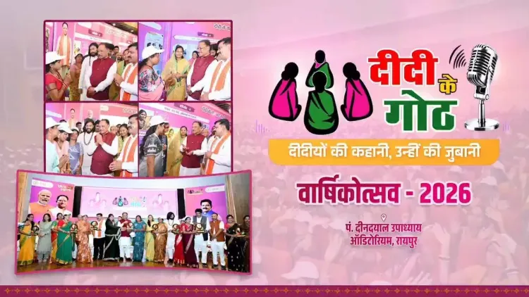 CM Sai Marks One Year of Didi Ke Goth Women's Programme