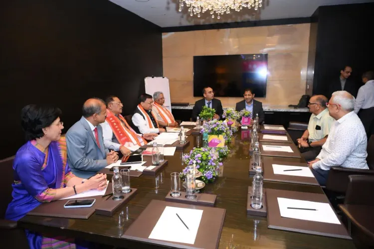 CM Sai meets Dinshaw's Dairy VP at Hyderabad Investor Connect