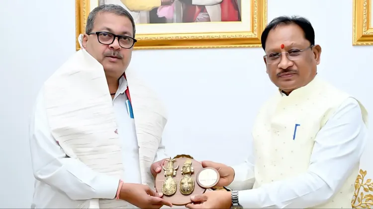 CM Sai meets Maharashtra MLA delegation studying Chhattisgarh farm model
