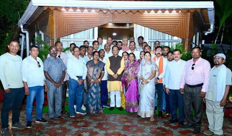 CM Sai Meets Newly Appointed SC Commission Chief in Raipur