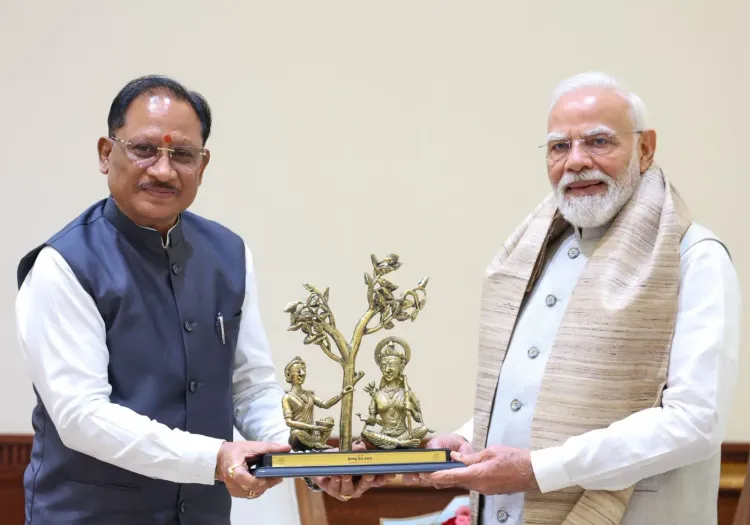 CM Sai Meets PM Modi, Pitches Bastar's Development Roadmap