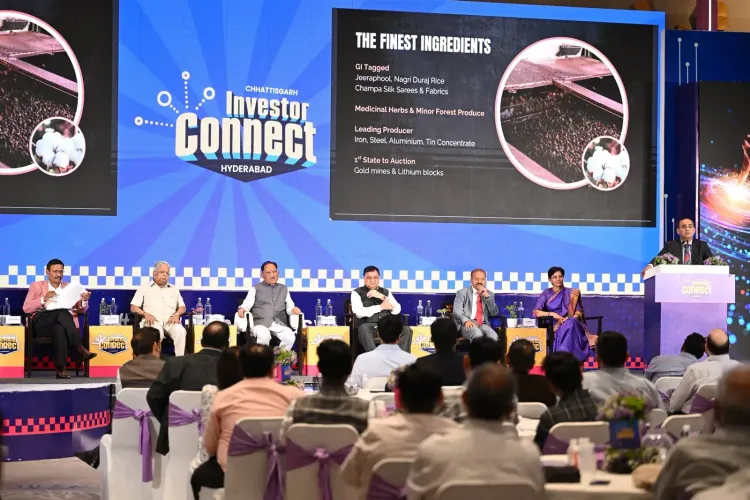 CM Sai Pitches Chhattisgarh as Investment Hub at Hyderabad Connect