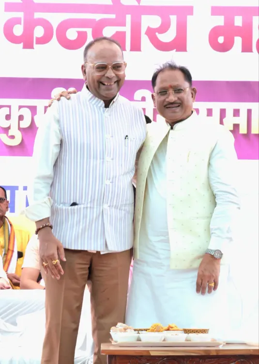 CM Sai Recalls Warm 'Samadhi Bhet' at Village Chhati
