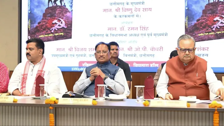 CM Sai releases book on Bastar's anti-Naxal struggle in Raipur