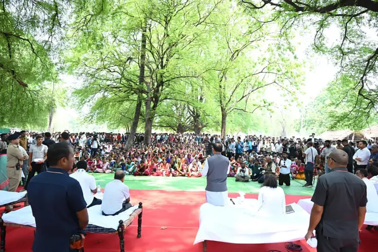 CM Sai Takes Sushasan Tihar to Bijapur's Kondapalli