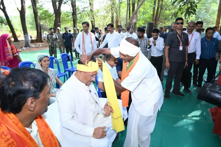 CM Sai Visits Narayanpur Village Under Sushasan Tihar 2026