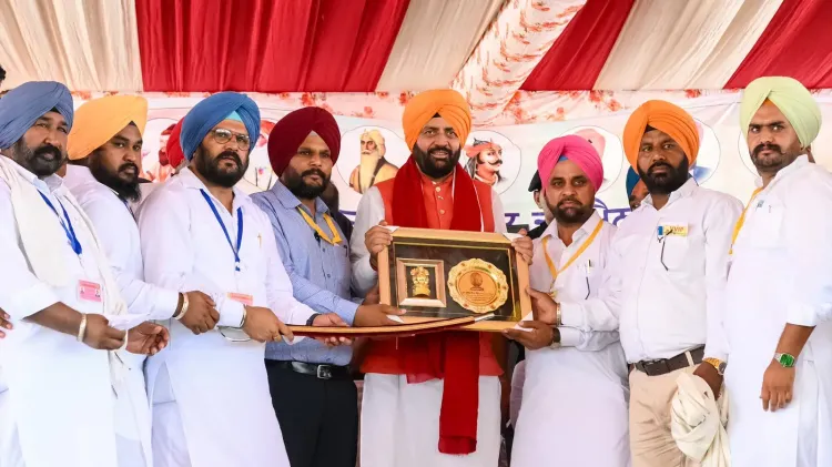 CM Saini at Faridkot Rally Promises Vimukt Jati Certificate Camps