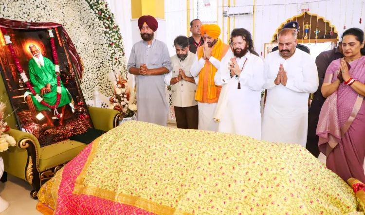 CM Saini attends 43rd Almast Bapu Lal Badshah mela in Nakodar