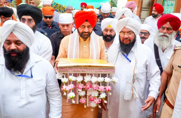 CM Saini attends Baba Shri Chand's 532nd Prakash Parv in Hoshiarpur