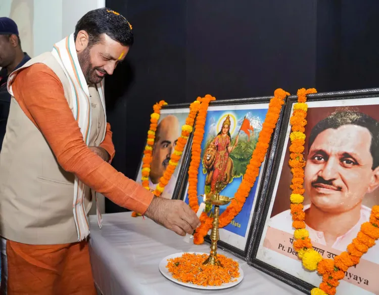 CM Saini attends BJP SC Morcha chief Ajay Khundia's swearing-in