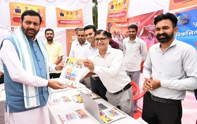 CM Saini Attends Jan Kalyan Shivir in Sirsa to Mark 12 Years of NDA Rule