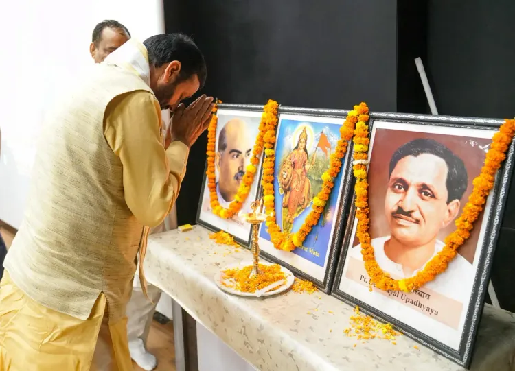 CM Saini chairs Haryana BJP meet on Modi govt's 12-year milestone