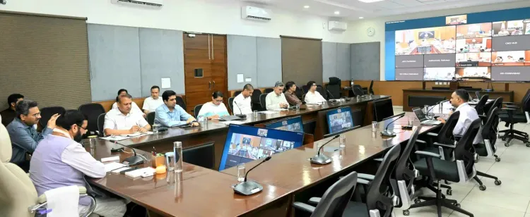 CM Saini Chairs High-Level Pre-Monsoon Review in Haryana