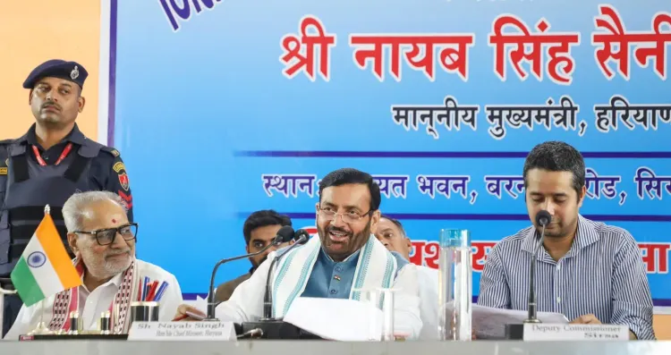 CM Saini Chairs Sirsa Grievance Meet, 22 Complaints Heard
