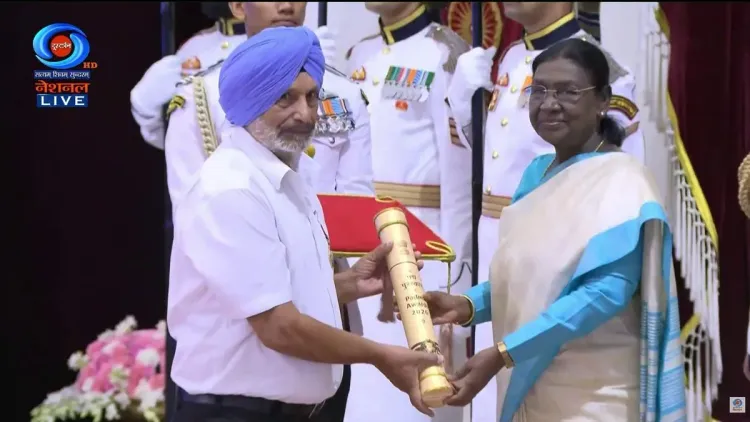 CM Saini Congratulates Hockey Coach Baldev Singh on Padma Shri