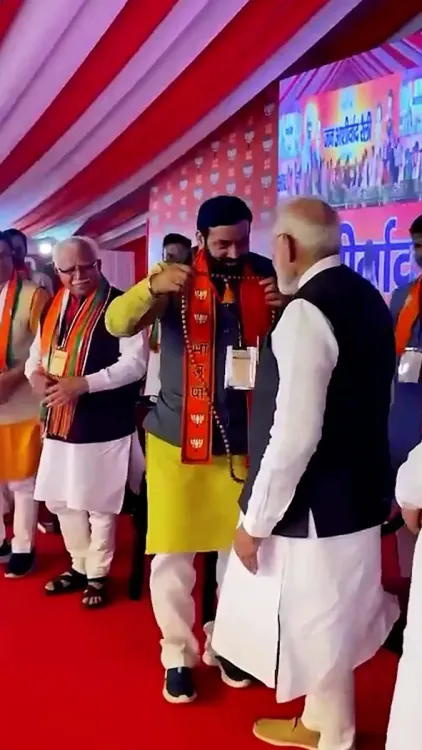 CM Saini Hails PM Modi for Boosting Haryana Healthcare