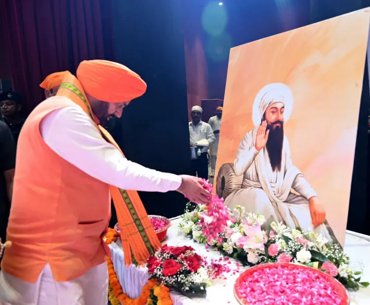 CM Saini Honours Guru Arjan Dev Ji's 420th Martyrdom Day