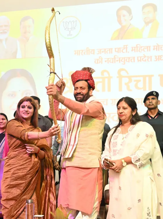 CM Saini Invokes Nari Shakti, Targets Congress on Women