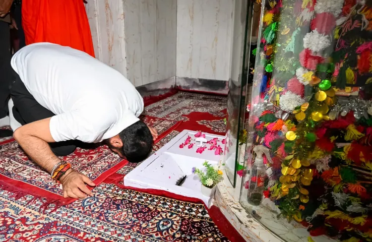 CM Saini Joins Yoga Camp at Sirsa's Dera Baba Bhumanshah