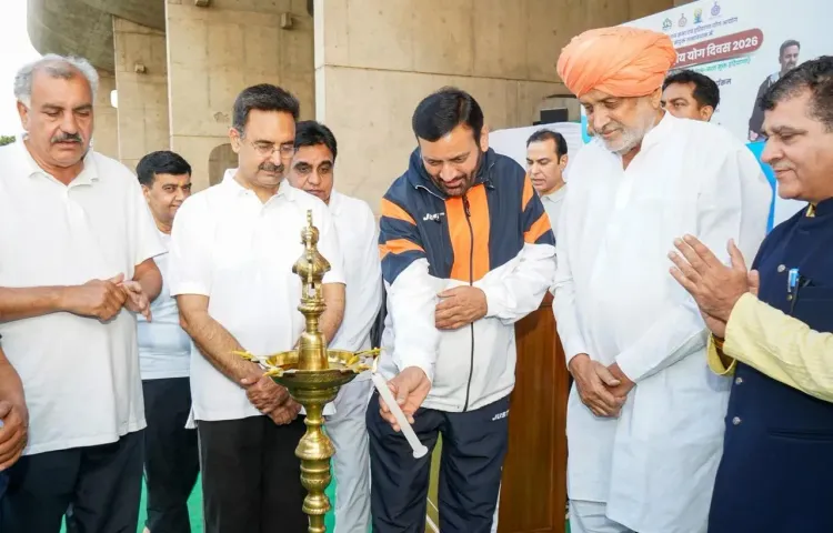 CM Saini joins Yoga Protocol Training ahead of Int'l Yoga Day 2026