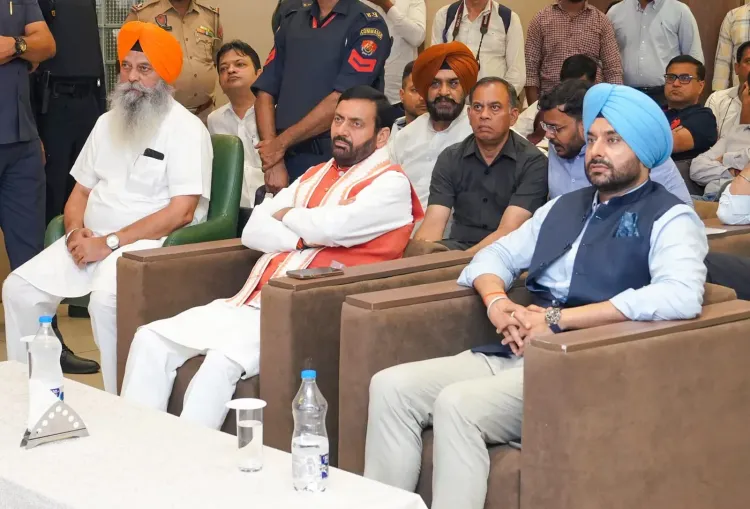 CM Saini listens to Mann Ki Baat in Ludhiana