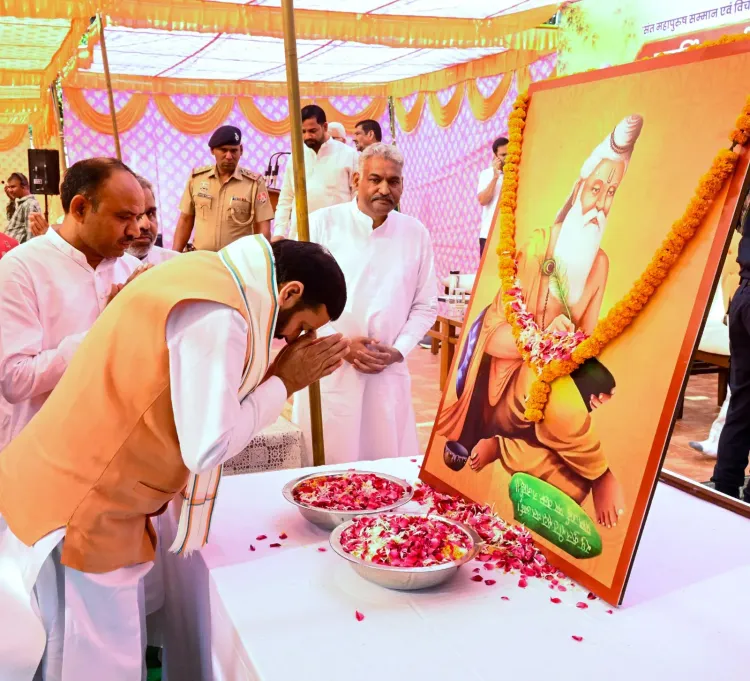 CM Saini Marks Valmiki Jayanti, Cites SC Quota Reform