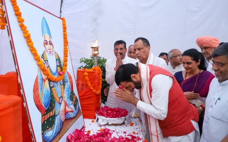 CM Saini Pays Tribute at Sant Kabir Das Jayanti Event