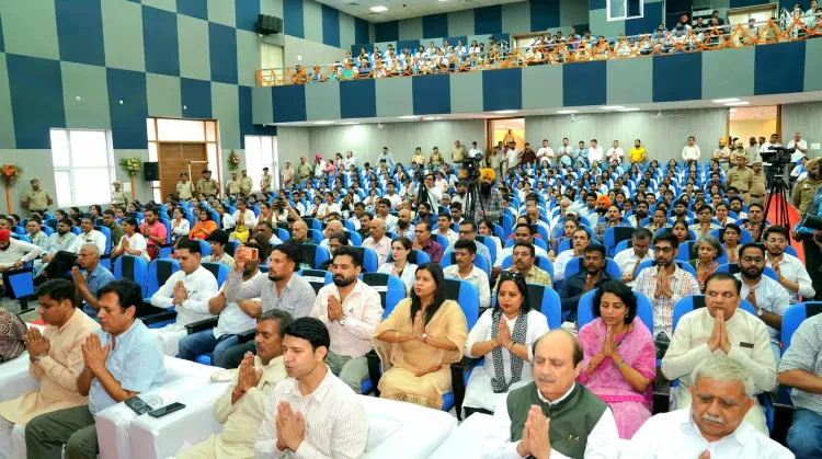 CM Saini Shares Visual Update on X