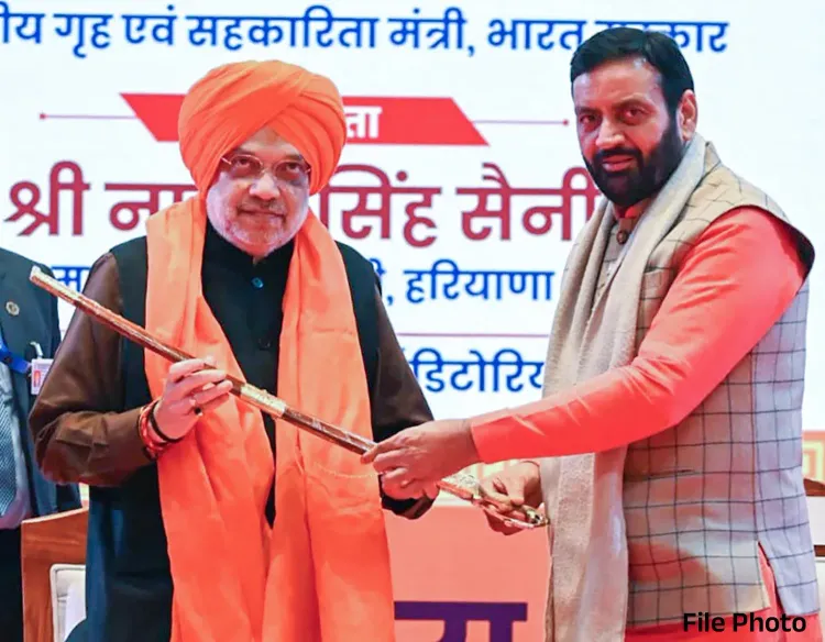 CM Saini Wishes Amit Shah on Birthday, Hails Anti-Naxal Drive