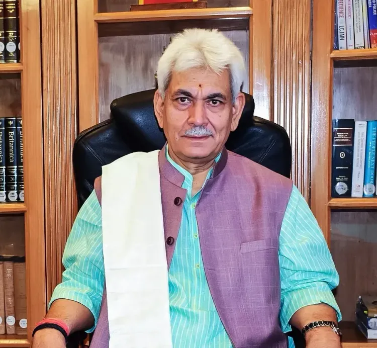 CM Saini Wishes J&K LG Manoj Sinha on Birthday
