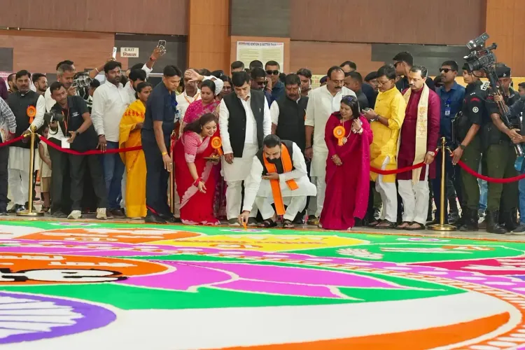 CM Samrat Choudhary addresses Rangoli event at Gyan Bhawan, Patna