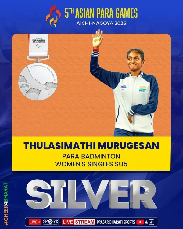 CM Samrat Choudhary Hails India's Silver Medallists at Asian Para Games 2026