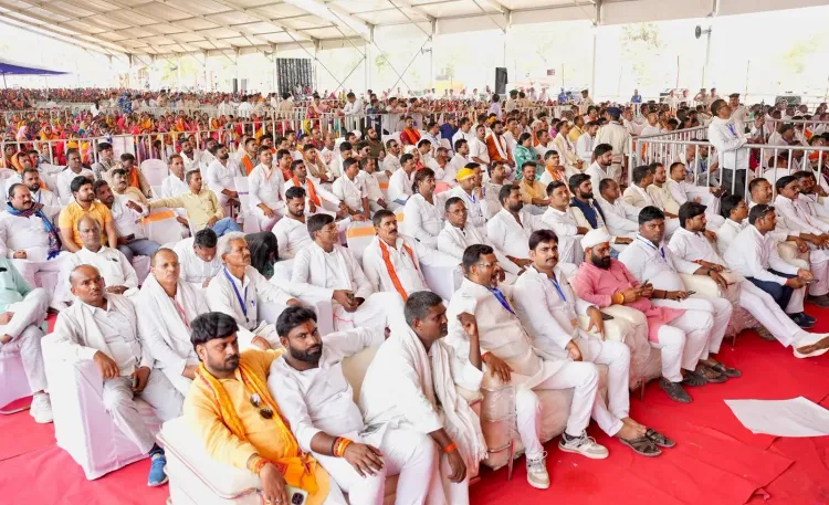 CM Samrat Choudhary Holds Sahyog Shivir in Kaimur