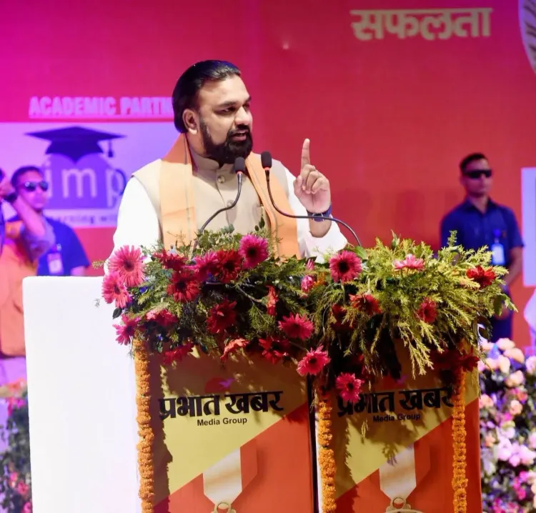 CM Samrat Choudhary Honours Students at Patna Talent Ceremony