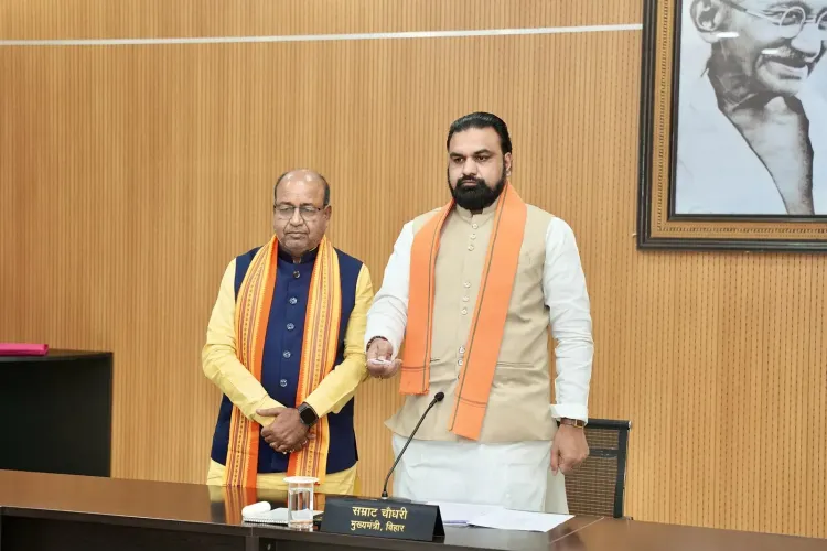 CM Samrat Choudhary Lays Foundation for Women's NSTI in Bihta