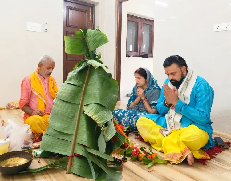 CM Samrat Choudhary offers Satyanarayan puja on Bhadrapad Purnima