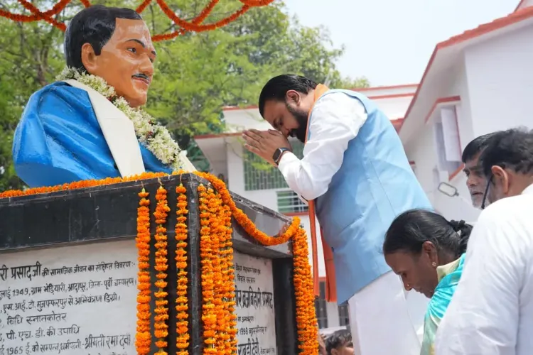 CM Samrat Choudhary Pays Tribute to Dr. Braj Bihari Prasad on 28th Death Anniversary