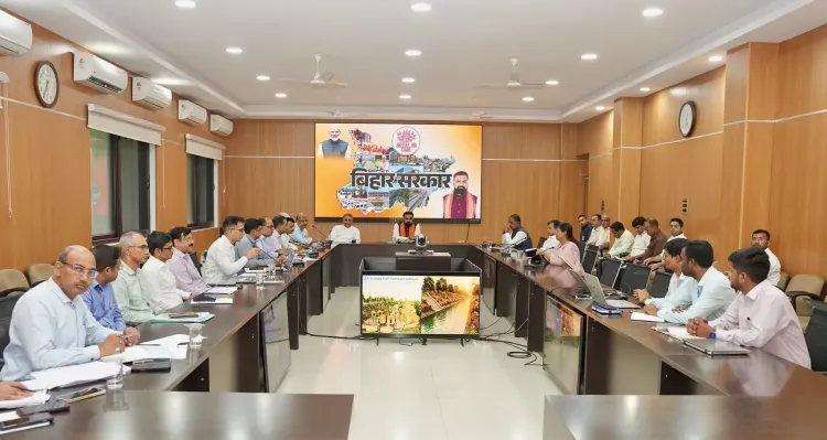 CM Samrat Choudhary Reviews Marine Drive Riverfront Upgrade Plan